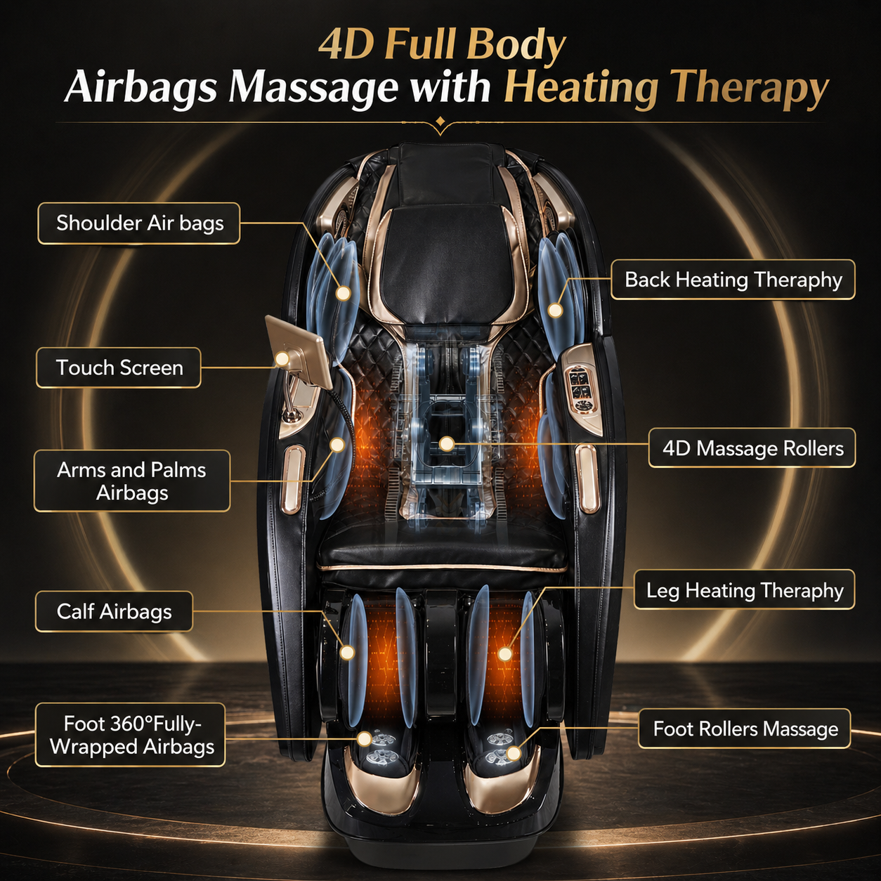 Kollecktiv 202 Premium Performance Massage Chair
