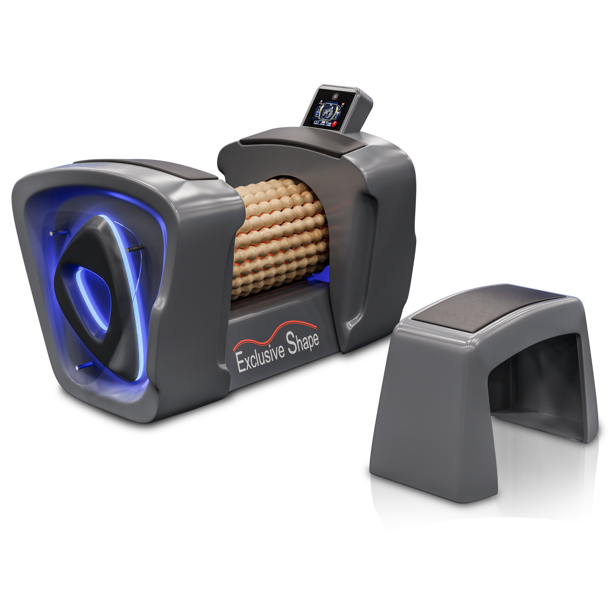 Exclusive Shape Body Roll Exclusive with 7" Touchscreen