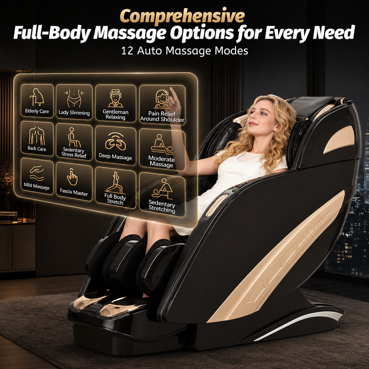 Kollecktiv 202 Premium Performance Massage Chair